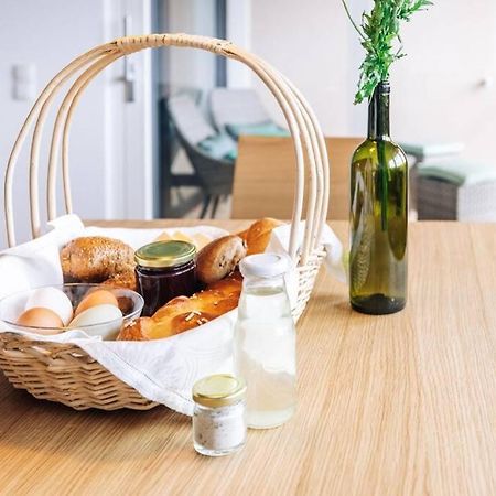 Baumgartnerhof Sauvigon Apartman Cortaccia Kültér fotó