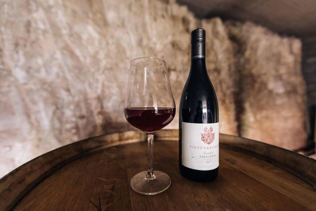 Baumgartnerhof Sauvigon Apartman Cortaccia Kültér fotó